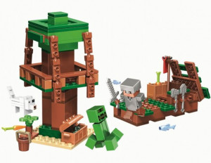 Конструктор Майнкрафт My World Minecraft «Путешествие к острову сокровищ на корабле»