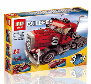 Конструктор Builders «Тягач Big-Rig»