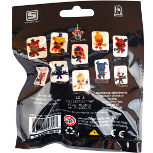 Набор 10 брелков «Пять ночей с Фредди»