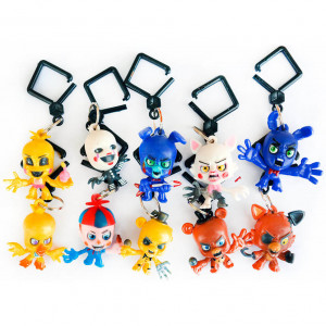 Набор 10 брелков «Пять ночей с Фредди»