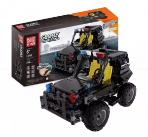 Радиоуправляемый конструктор Mould King Glory Guardians «Полицейский джип»