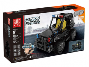 Радиоуправляемый конструктор Mould King Glory Guardians «Полицейский джип»