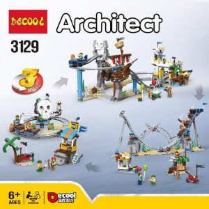 Конструктор Architect «Пиратский парк американских горок» 3129
