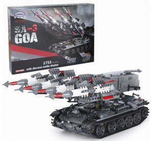 Конструктор XINGBAO MOC «Ракетная установка SA-3 GOA»