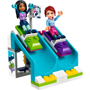 Конструктор Френдс Friends «Горнолыжный Курорт: фургончик по продаже горячего шоколада»