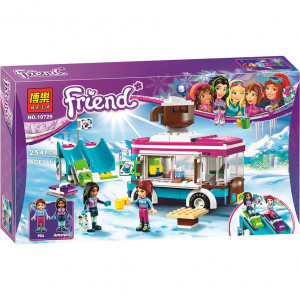 Конструктор Френдс Friends «Горнолыжный Курорт: фургончик по продаже горячего шоколада»