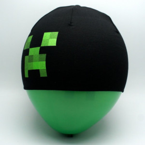 Шапка Minecraft «Зеленый куб»