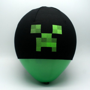 Шапка Minecraft «Зеленый куб»