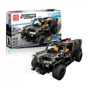 Радиоуправляемый конструктор Mould King Glory Guardians «Полицейский джип 2»