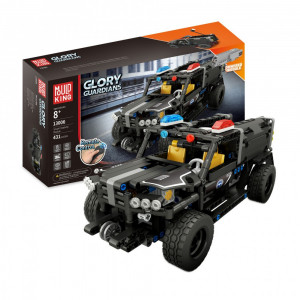 Радиоуправляемый конструктор Mould King Glory Guardians «Полицейский джип 2»