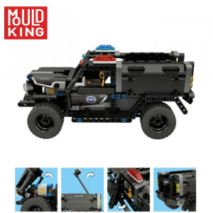 Радиоуправляемый конструктор Mould King Glory Guardians «Полицейский джип 2»