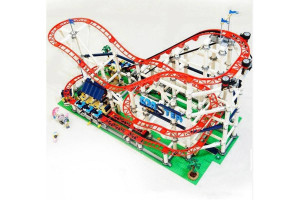 Конструктор JISI StreetView Американские горки в парке развлечений 18003