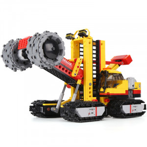 Конструктор Сити Cities «Шахта с золотом» + 6 минифигурок