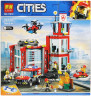 Конструктор Сити Cities «Пожарное депо»