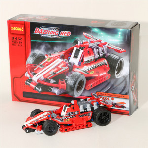 Конструктор Dazzling-red «Гоночная машина»
