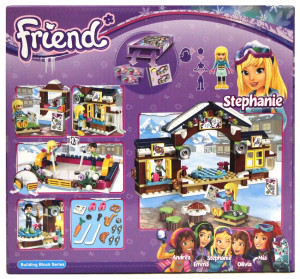 Конструктор Френдс Friends «Горнолыжный Курорт: Каток»