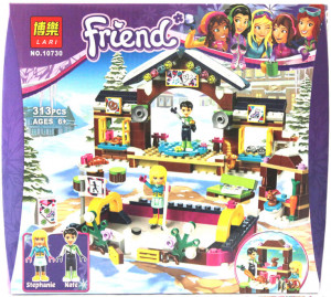 Конструктор Френдс Friends «Горнолыжный Курорт: Каток»