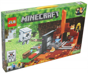 Конструктор Minecraft «Портал в нижний мир 2»