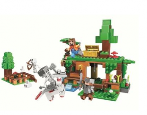 Конструктор Майнкрафт My World Minecraft «Нападение скелетов»