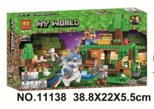 Конструктор Майнкрафт My World Minecraft «Нападение скелетов»