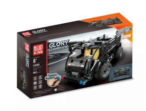Радиоуправляемый конструктор Mould King Glory Guardians «Полицейский грузовик»