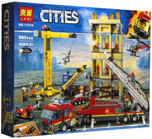 Конструктор Город «Центральная пожарная станция» 11216