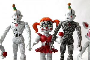 Набор 6 фигурок «5 ночей Фредди Sister location», 10—13 см