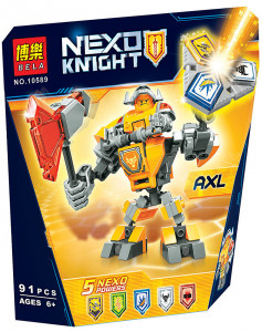Конструктор Nexo Knights Нексо Найтс «Боевые доспехи Акселя»