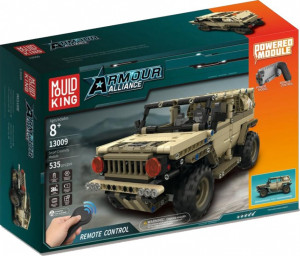 Радиоуправляемый конструктор Mould King  Аrmour Аlliance «Военный хаммер»