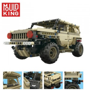 Радиоуправляемый конструктор Mould King  Аrmour Аlliance «Военный хаммер»