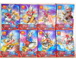 Набор 8 мини-конструкторов «Фигурки Супергероев»