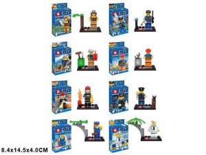 Набор 8 фигурок Сити Cities «Супергерои»