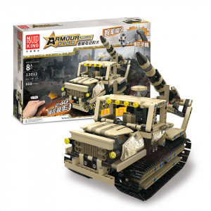 Радиоуправляемый конструктор Mould King Аrmour Аlliance «Гусеничная ракетная установка»