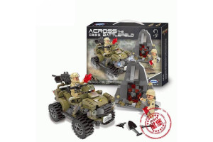 Конструктор XINGBAO MOC «Военный внедорожник»