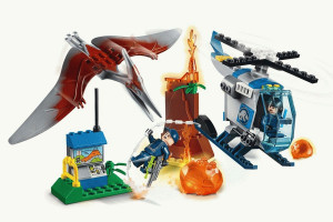 Конструктор Dinosaur World Динозавры Мир Юрского периода «Побег Птеранодона»