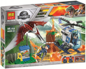 Конструктор Dinosaur World Динозавры Мир Юрского периода «Побег Птеранодона»