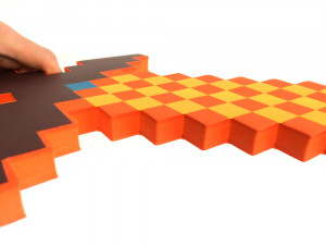 Огненный меч (пенный наполнитель) Minecraft