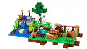 Конструктор Майнкрафт My World Minecraft «Ферма у реки»