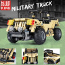 Радиоуправляемый конструктор Mould King Аrmour Аlliance «Военный джип»