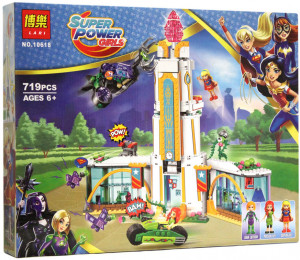 Конструктор Super Hero Girls «Школа супергероев»