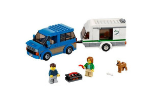 Конструктор Сити Cities «Фургон и Дом На Колёсах»