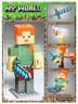 Конструктор Майнкрафт My World Minecraft «Алекс с цыплёнком»