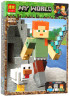 Конструктор Майнкрафт My World Minecraft «Алекс с цыплёнком»