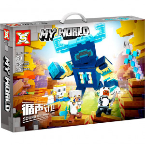 Конструктор Майнкрафт «Битва c Хранителем»