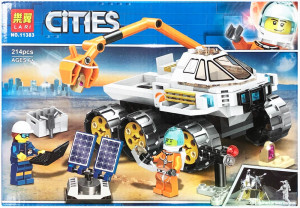 Конструктор Сити Cities «Тестирование вездехода» Lari