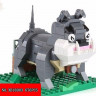 Конструктор Brick Cute Puppy «Четыре щенка»