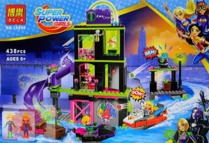 Конструктор Super Power Girls Фабрика криптомитов Лены Лютор