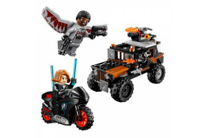 Конструктор Super Heroes «Опасное ограбление Кроссбоунса»