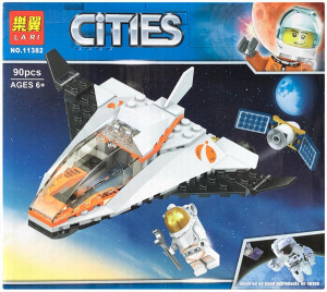 Конструктор Сити Cities «Миссия по ремонту спутника» Lari