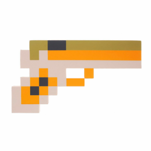 Пистолет (коричниевый) (пенный наполнитель) Minecraft